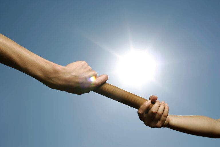 Passing the baton