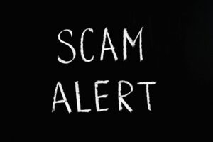 Scam Alert Warning